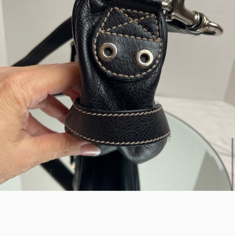Gucci black leather 3 way belt bag Crossbody shoulder bag w/ COA, EUC - Picture 5 of 15